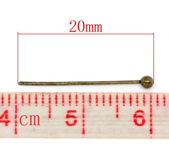 8 сезонов медные булавки с шариковой головкой античная бронза сделай сам