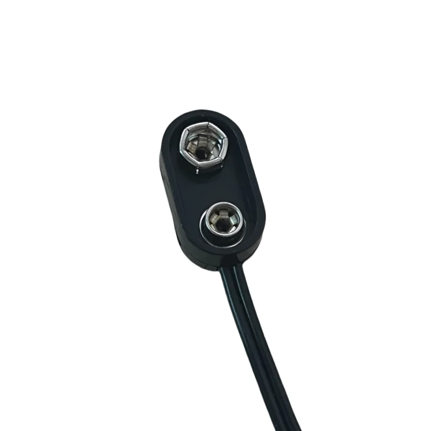 1 шт. 9 В зажим для аккумулятора преобразователь кабеля питания разъем педали