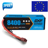 eudxf lipo 3s 11 1v battery 8400mah 120c graphene racing series hardcase for rc car truck evader bx truggy 18 buggy boat