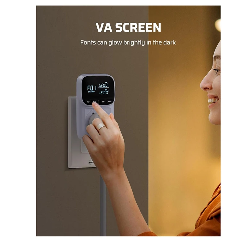 ГОРЯЧАЯ ПРОДАЖА цифровой регулятор температуры вилка термостата 15 А/1800 Вт -40 ℉ -210