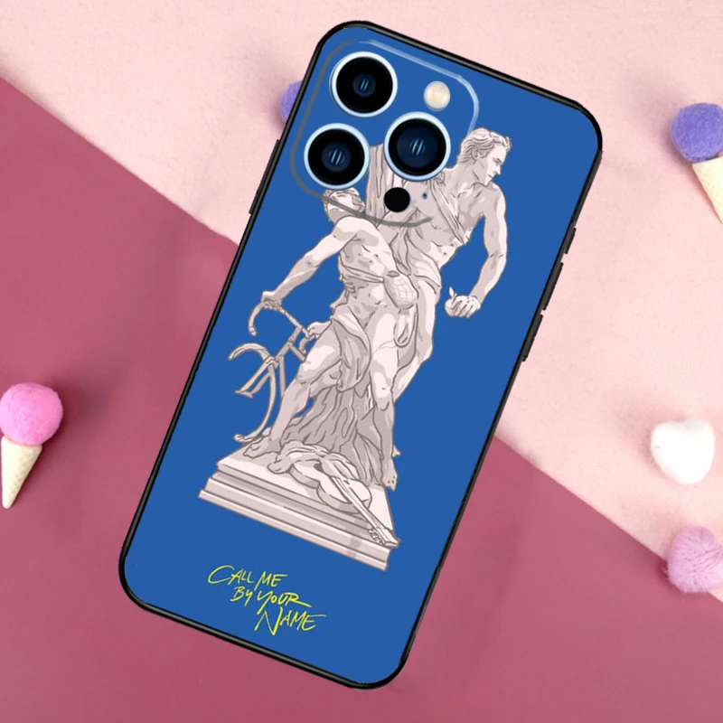 Чехол Зов меня своим именем для iPhone 16 15 Pro Max 11 12 13 Mini 14 Plus XR 16e задняя крышка