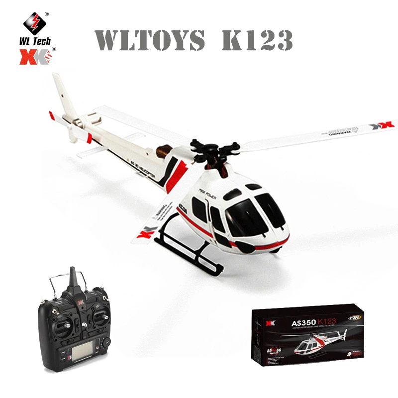 

Оригинальный мини-Дрон WLtoys XK K123 RC RTF 2,4G 6CH 3D 6G режимы бесщеточный мотор RC Квадрокоптер Вертолет игрушки для детей Подарки