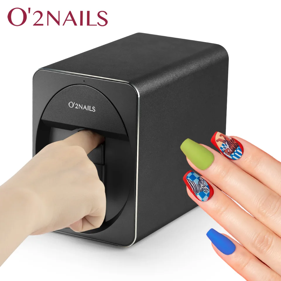 

O2Nails Newest nails printer 3d digital nail art machine H1 for home use