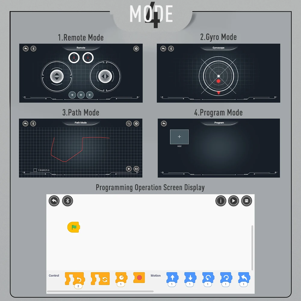 Технический Радиоуправляемый гусеничный трюковый автомобиль модель с