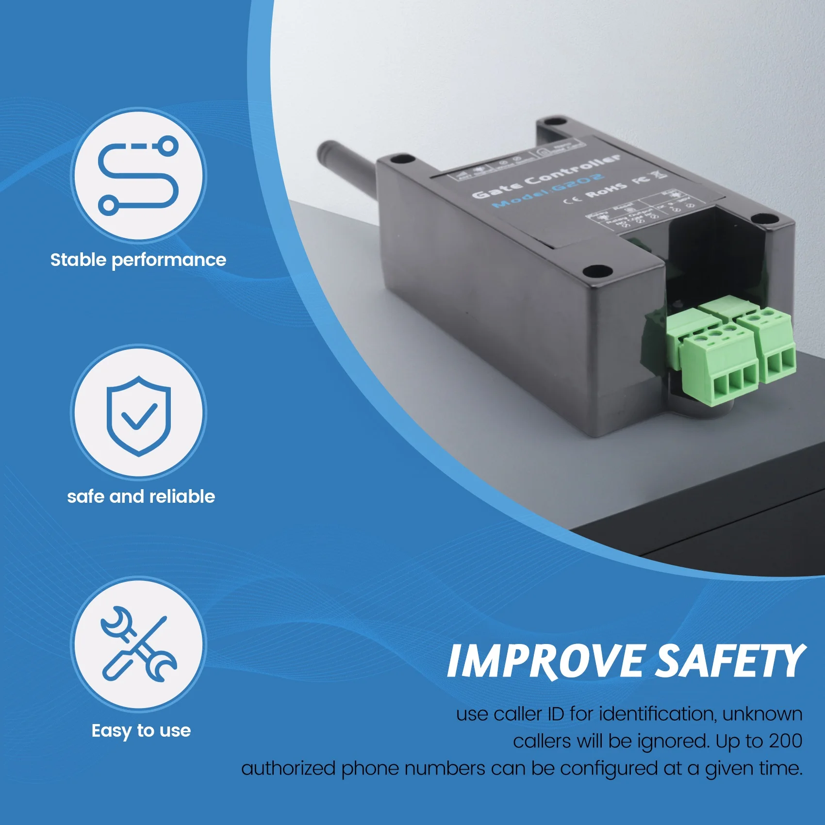 G202 GSM устройство открывания дверей 4G одиночный релейный переключатель мобильный