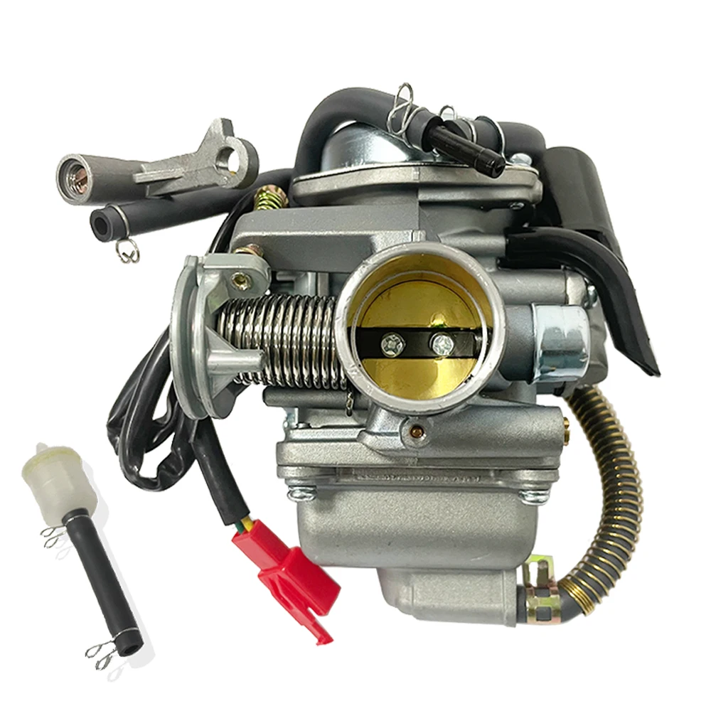 

Карбюратор для мотоцикла PD26J, 26 мм, с электрическим дросселем для Honda GY6 125cc 150cc, скутера, квадроцикла, 4-тактные аксессуары для мотокросса