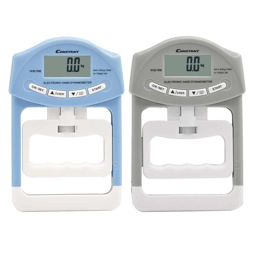 

200lbs/90kgs Digital Hand Dynamometer Grip Adjustable Fitness Strength Measurement Meter Auto Capturing Hand Grip Power Dropship