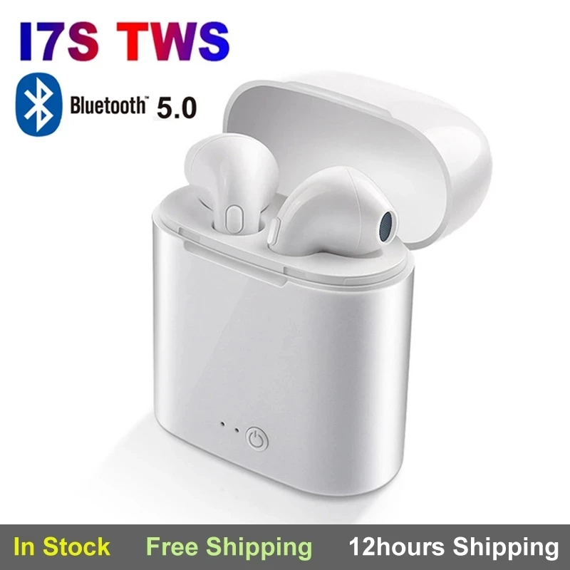 

TWS Wireless Headphones Earphone Bluetooth-compatible 5.0 Waterproof Headset with Mic for Xiaomi iPhone Earbuds