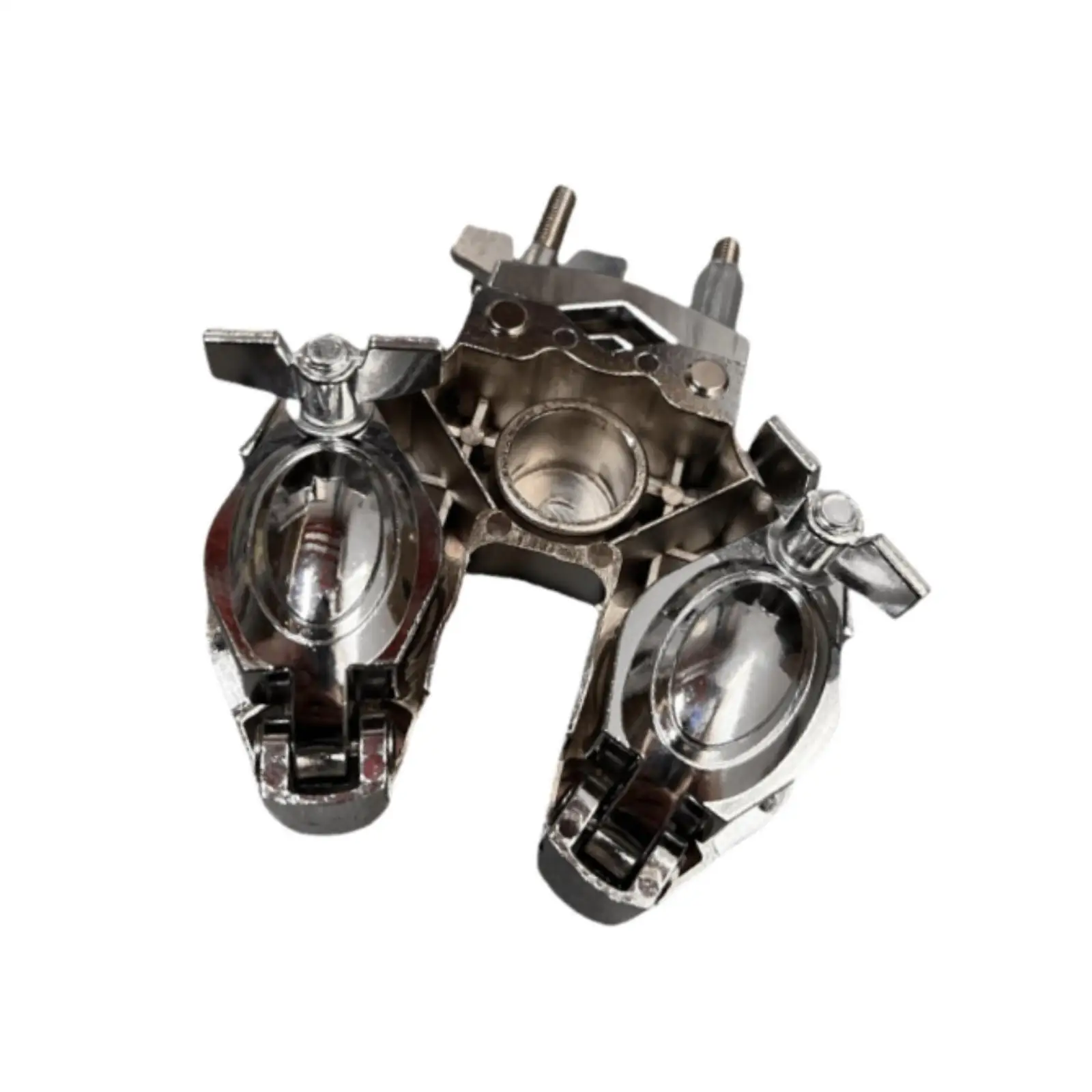 Двойной шаровой зажим Tom двойной барабанный для колокольчика Toms регулируемые