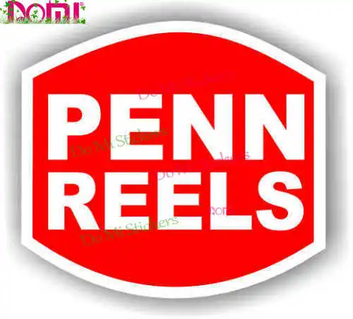 

Fishing PENN'S Reels Fish Tackle Reel Vinyl Decal Sticker Window Car Truck Boat Decal High Quality Cover Scratches Waterproof