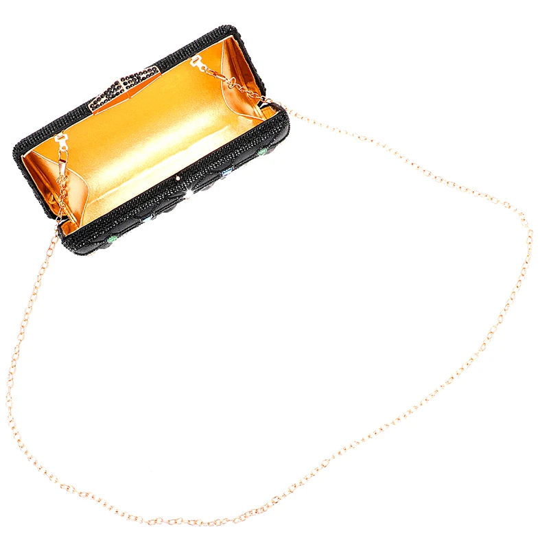 Italian design crystal shiny for wedding travel evening wear party plus size free shipping wholesale summer women's shoe bag set