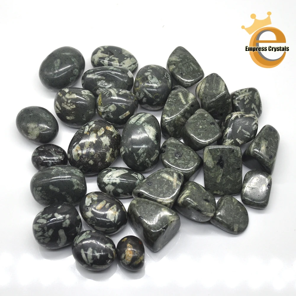 

Natural Black Chrysanthemum Crystal Tumbled Bulk Healing Mineral Specime Gemstones Gem Raw Aquarium Decoration