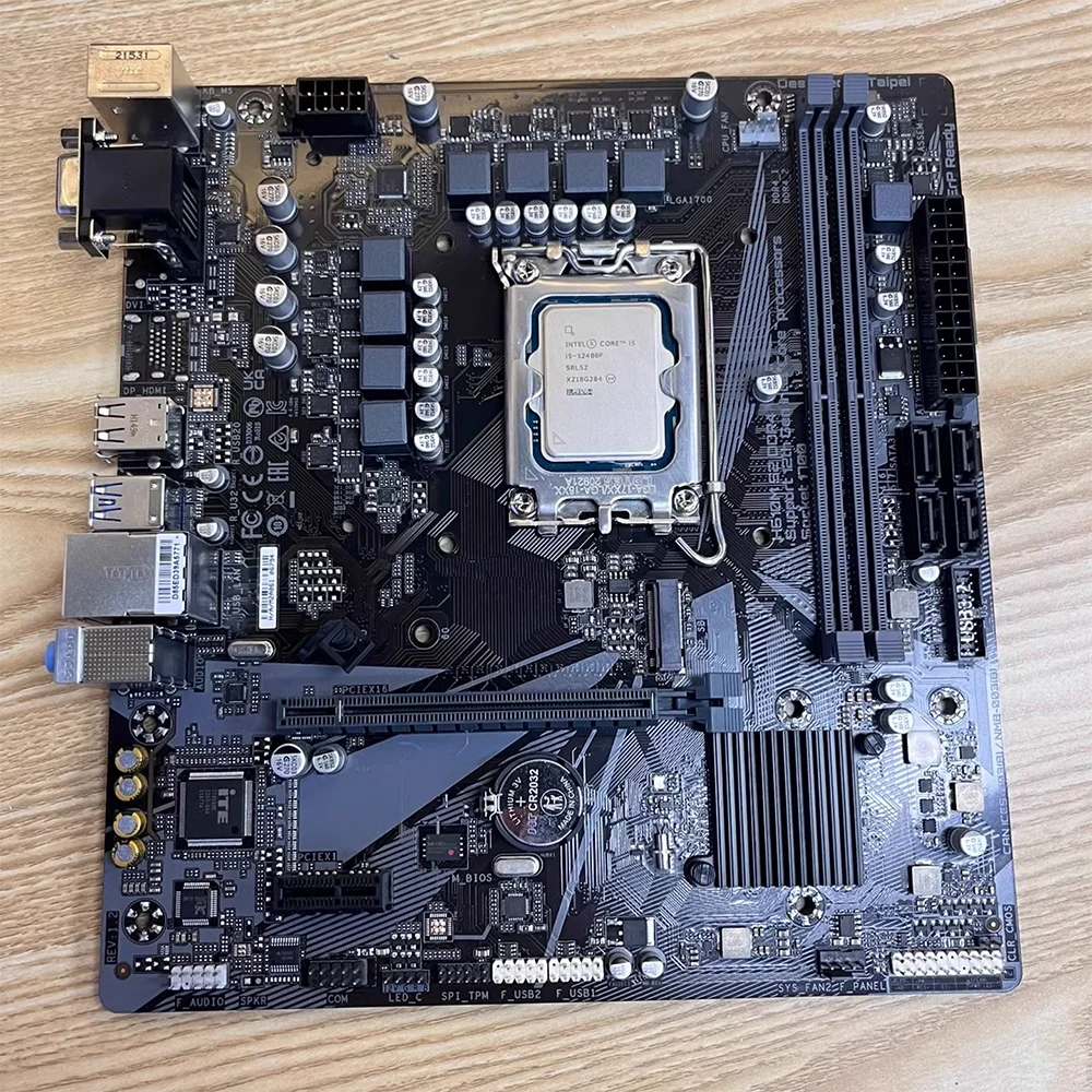 Для смартфона поддерживает Core 12/13/14 поколения 1700 материнская плата H610M S2 DDR4