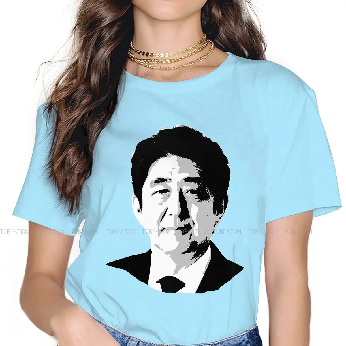 

Оригинальные футболки Shinzo Abe, японская персонализированная футболка, Забавные топы