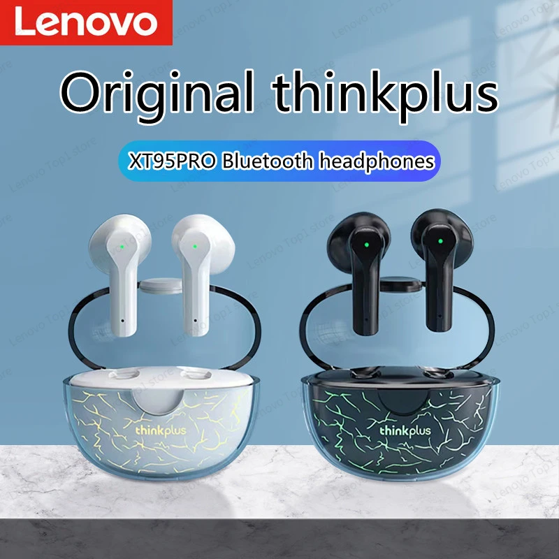 

Bluetooth-наушники Lenovo XT95 Pro, водонепроницаемые, с микрофоном
