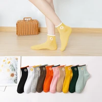 10 pairs g dragon daisy harajuku style women socks kawaii cute cotton socks unisex happy socks women