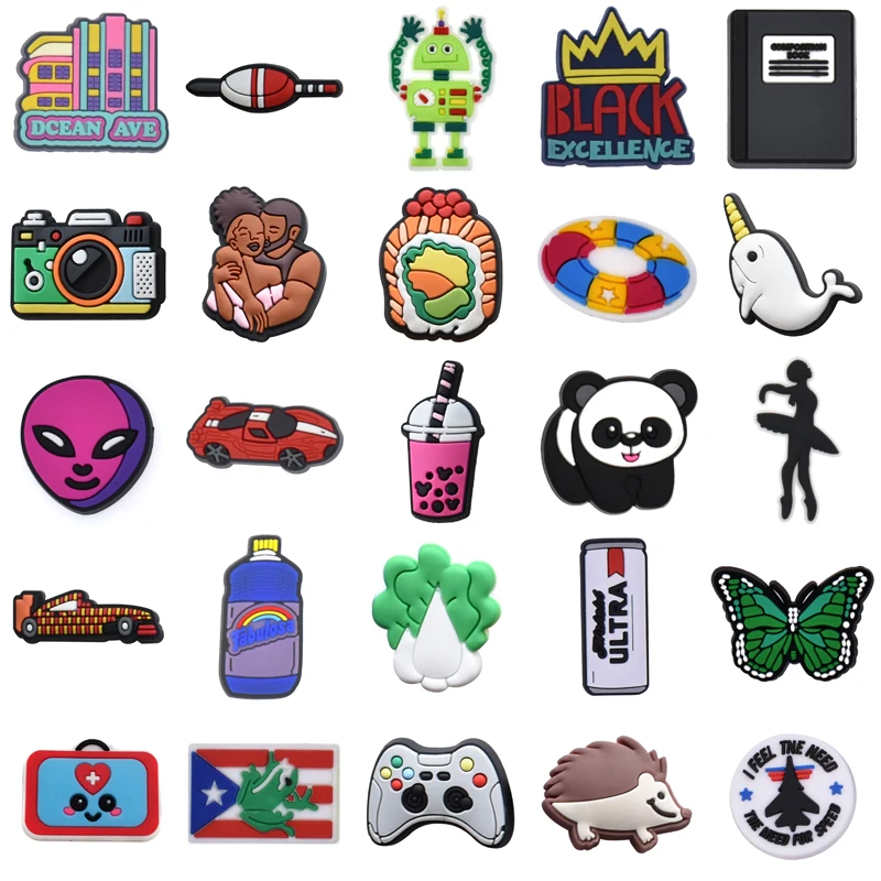 

Boy Para Pins Gifts Shoes Accessories Shoe Charms Girl Women Charm Kids Men Wholesale Bulk Decorations for Crocs Set Jeans Packs