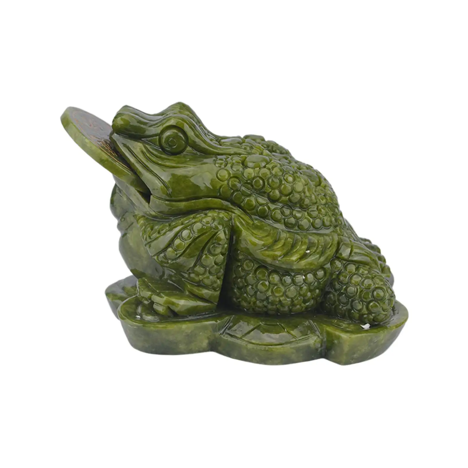 

Feng Shui Ornament Chinese Toad Fortune Small for Living Room Desktop Decor