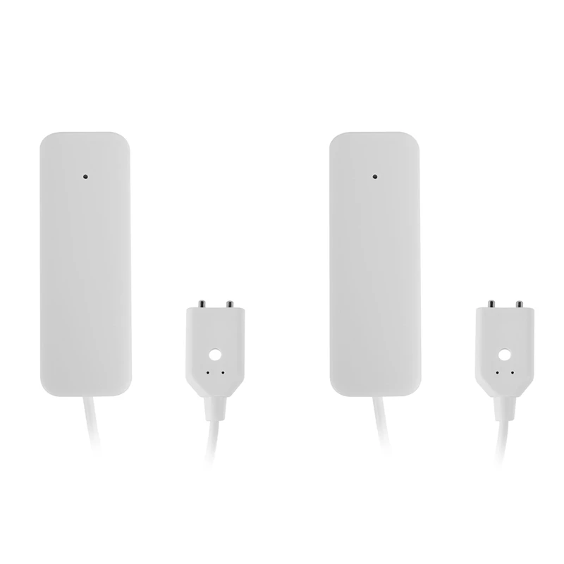 Датчик утечки воды 2X Tuya Zigbee беспроводное устройство с оповещением об обнаружении