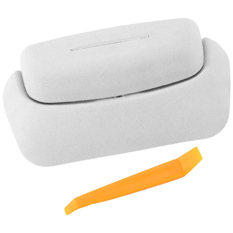 

Автомобильный держатель для очков, чехол для хранения солнцезащитных очков, подвесной чехол для Tesla Model 3 2017-2022, аксессуары для интерьера