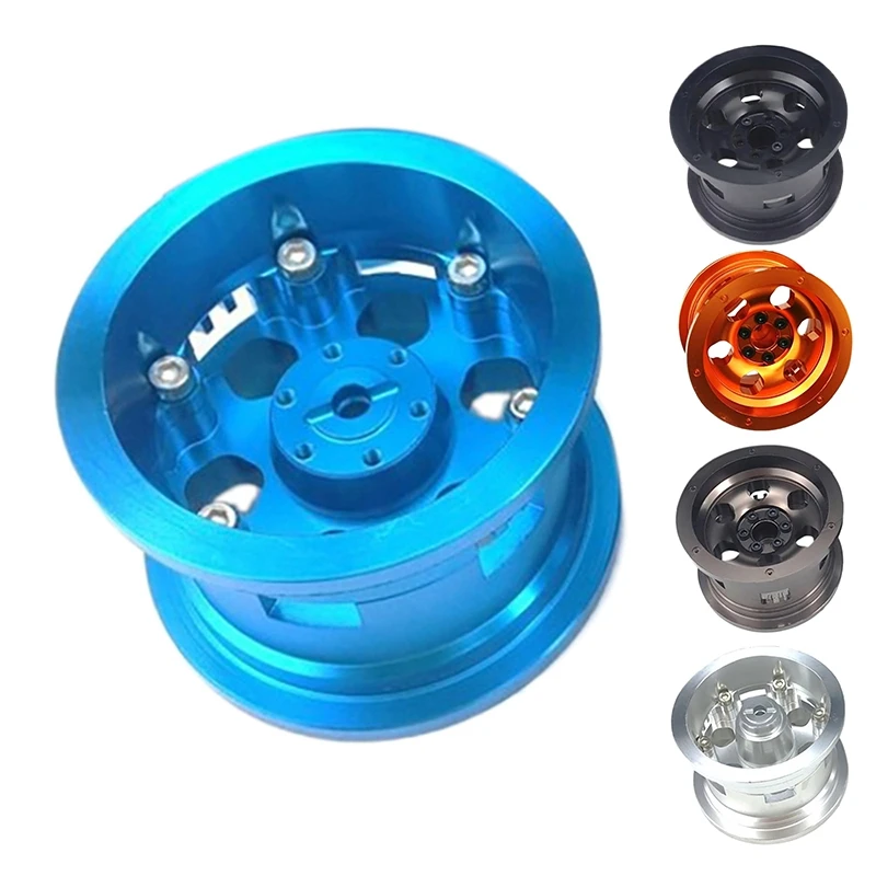 

NEW-For YETI90026 2.2Inch Aluminum Alloy Tire Outer Lock Shell+Coupler YT1006SWF/R Metal Wheelremotecontrolcaraccessories