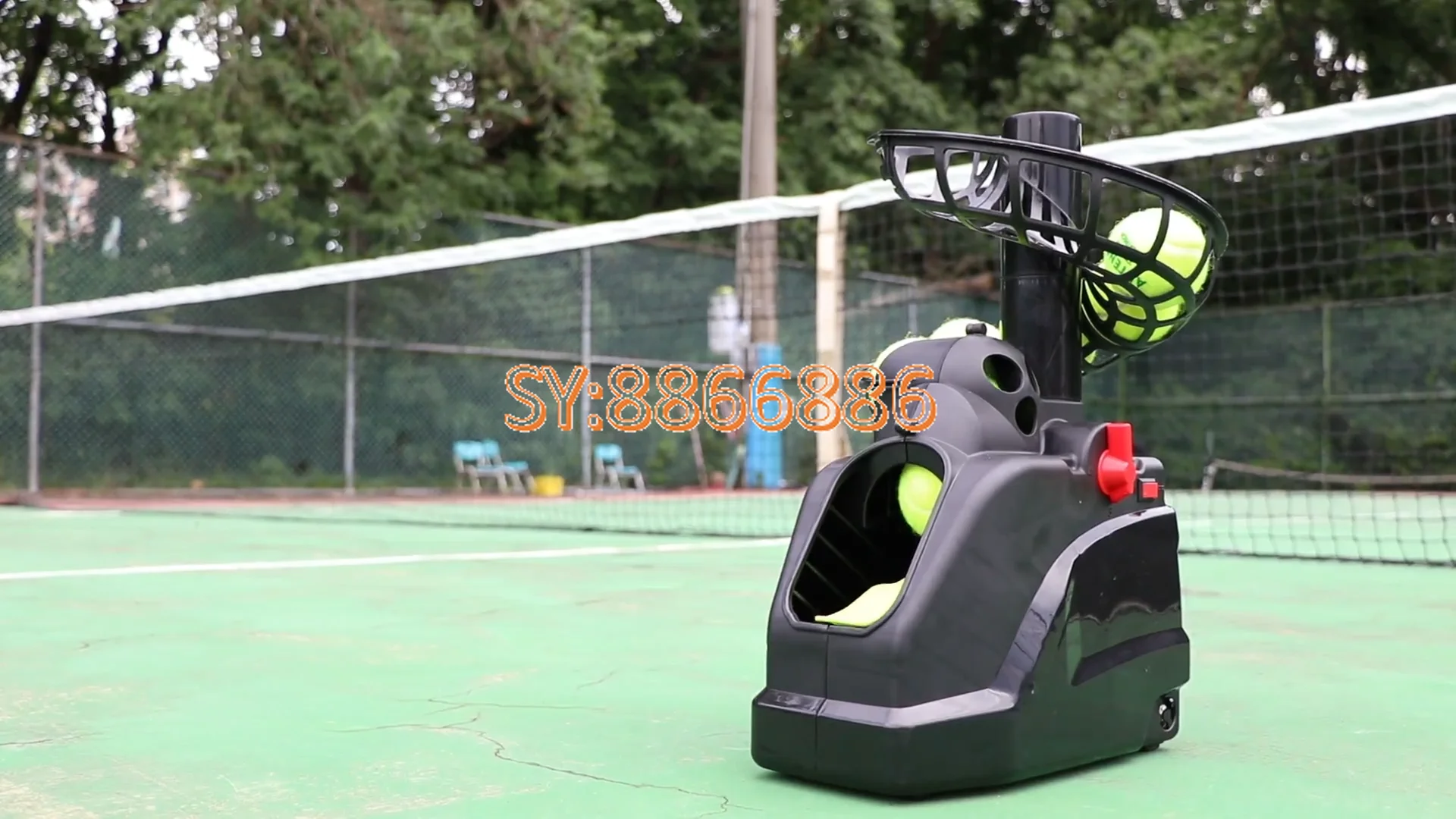 

Tennis Batting Training Launch Machine