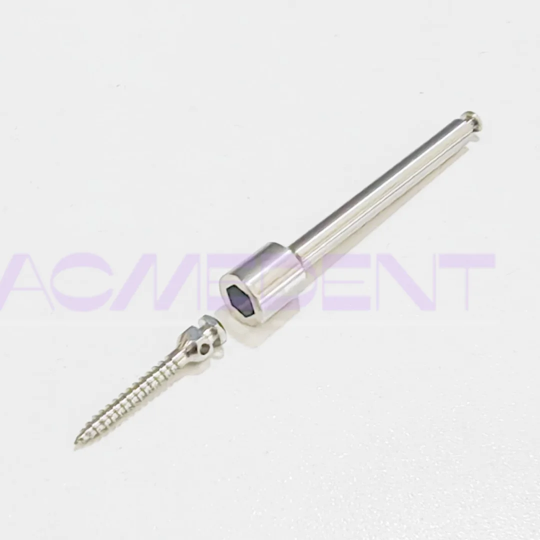 Мини-винт для зубного импланта