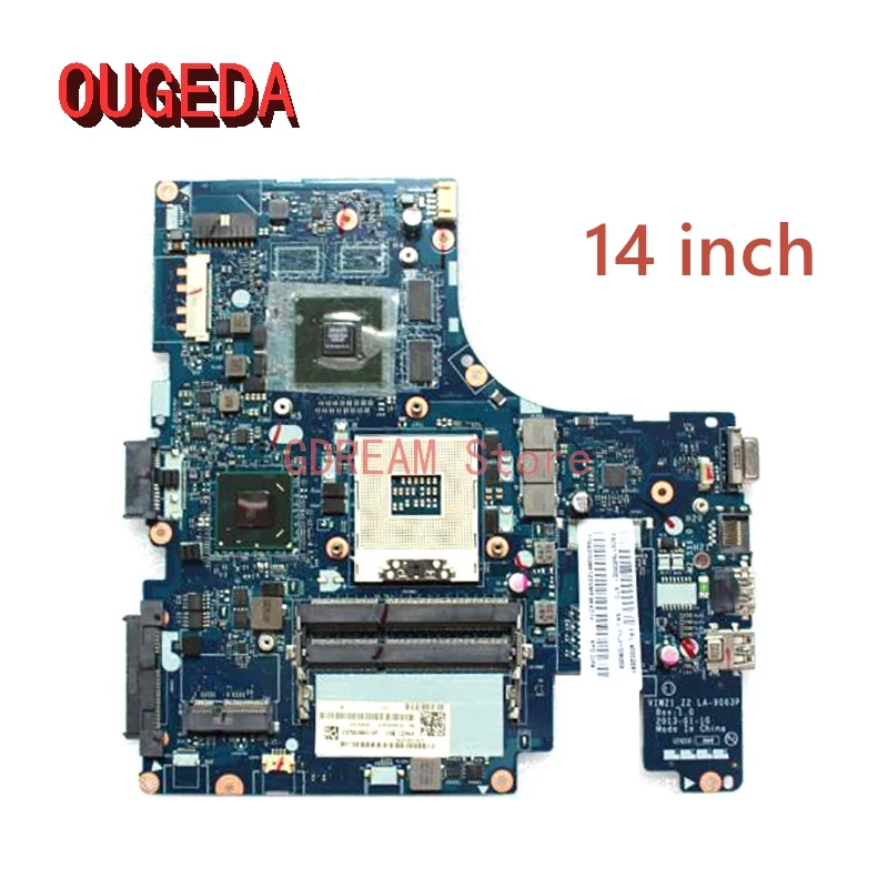 Материнская плата для ноутбука Lenovo IdeaPad Z400 14 дюймов GT740M, графическая материнская плата DDR3, полностью протестирована Материнская плата для ноутбука Lenovo IdeaPad Z400 14 дюймов GT740M, графическая материнская плата DDR3, полностью протестирована