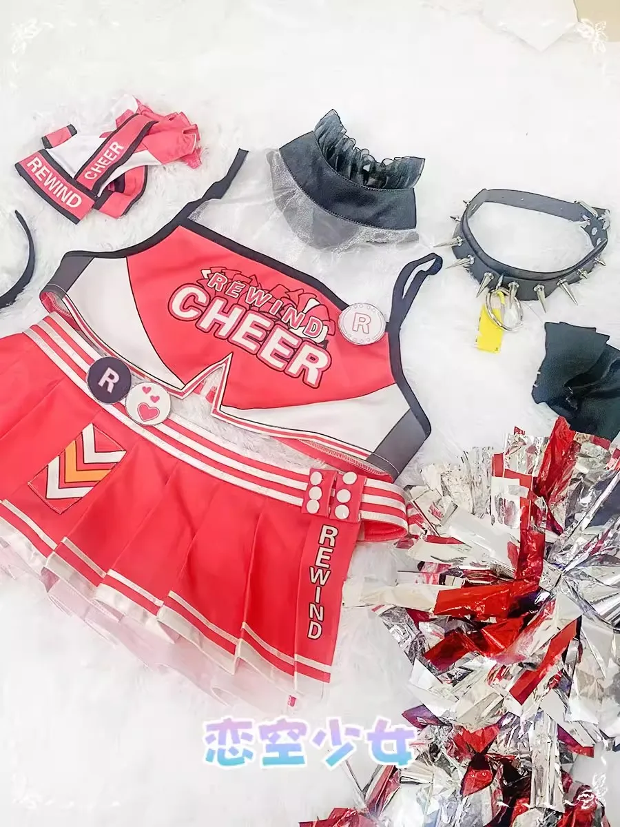 Женский костюм для косплея богиня победы короткий топ с плиссированной