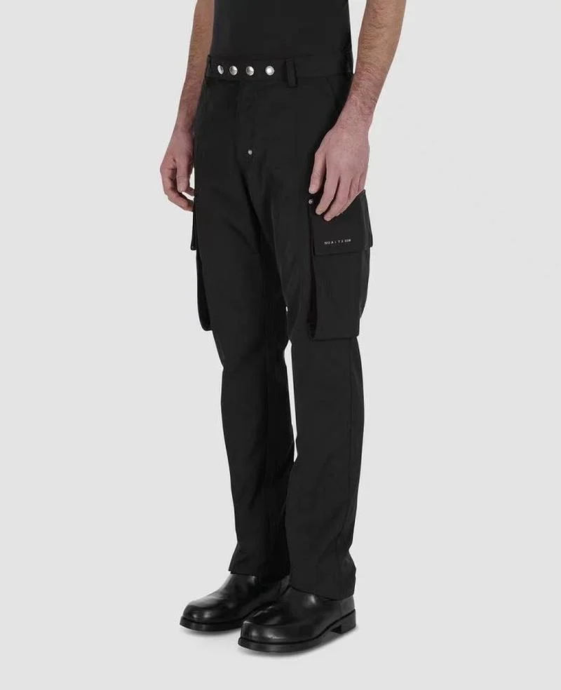 

22SS High Quality 1:1 Pocket Metal Button Technical Trousers ALYX Pants Men Women EU Size 100% Cotton ALYX 1017 9SM Punk Pants