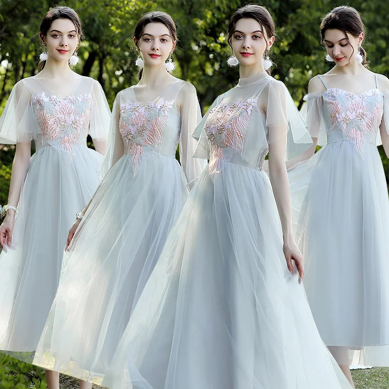 

Bride Addresses 2022 Long Large Sisters Banquet Ferri Temperature Smart Clothes Girl Wedding Dress Wedding dress