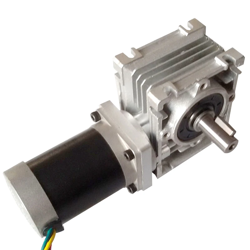 

57 Brushless Motor Worm Gear and Worm Deceleration Vertical 90 ° Output Strong Distance Self locking Function RV30RV40 Turbine