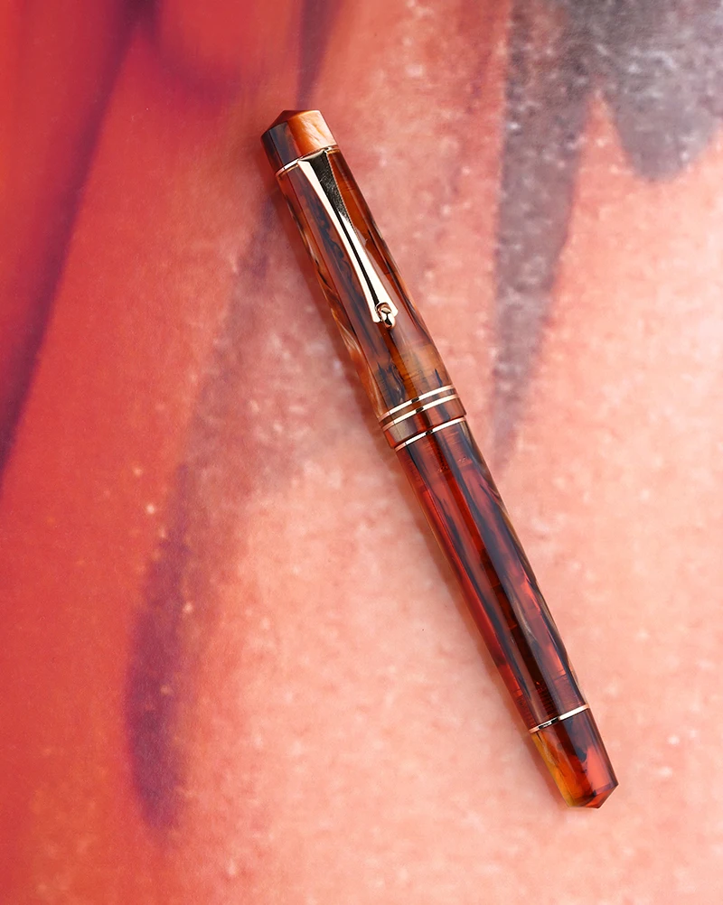 Перьевая ручка Majohn 800 с наконечником № 6 из смолы/наконечник конвертером и