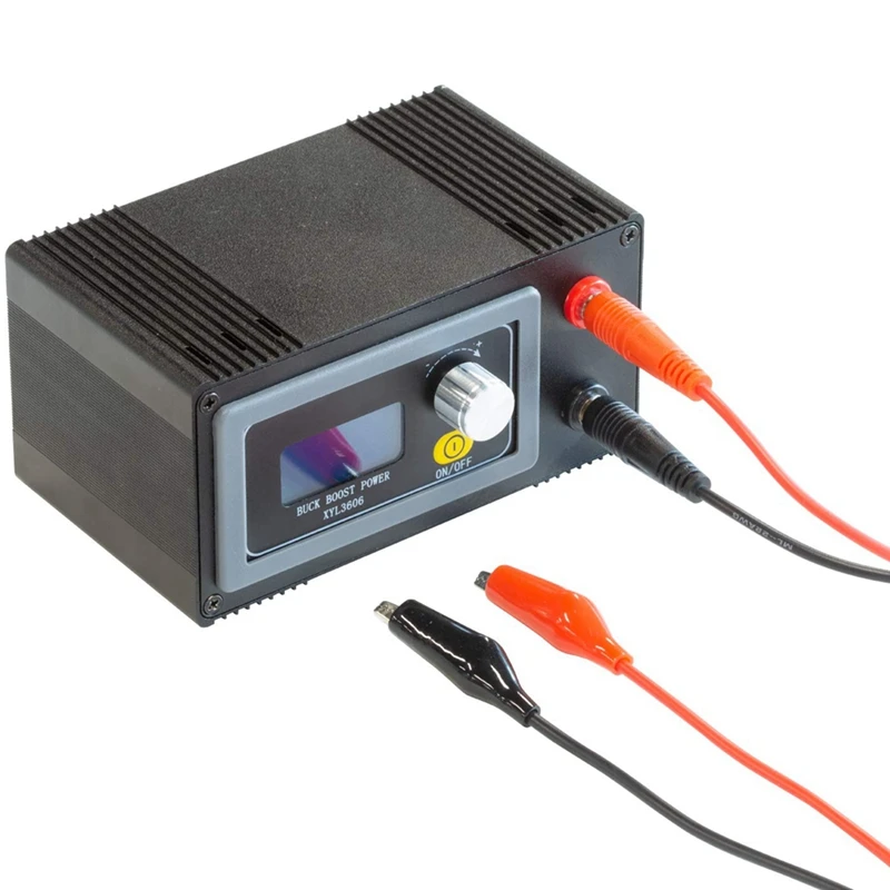 

DC 6-30V To 0-36V 6A Variable Voltage Power Supply with Metal Case,Adjustable Constant Voltage Current Stabilized Module