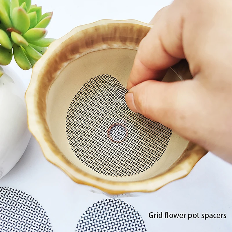 Сетчатый Лоток Для Горшков Круглый Дренажный Экран Защита Почвы Сада Бонсай
