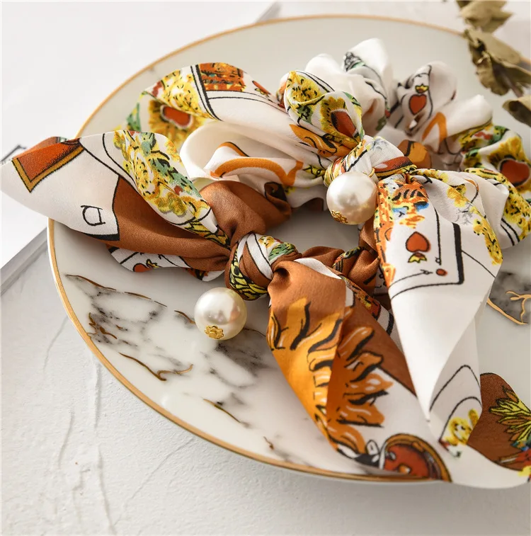 Европейские и американские украшения для волос жемчужная подвеска кольцо в виде