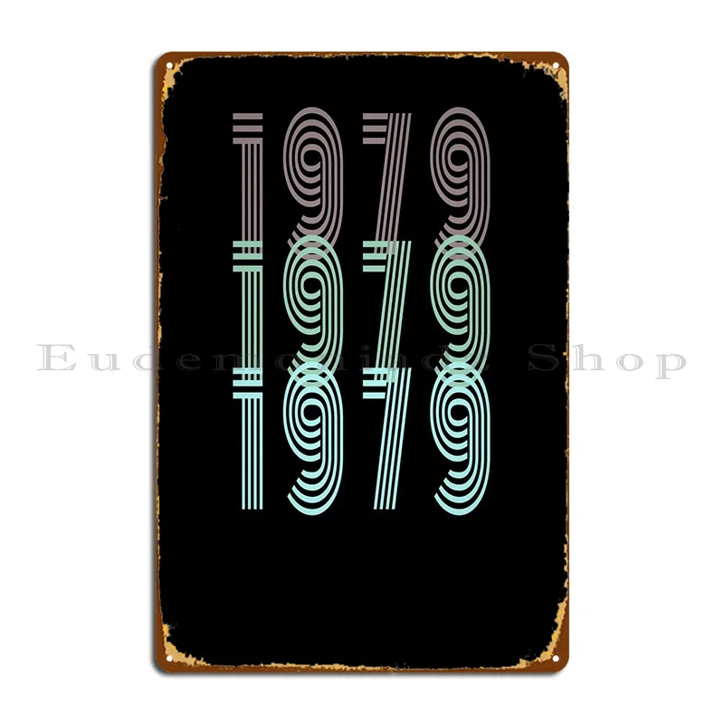 

Ретро 1979 текст 40 металлическая табличка искусственная кухня печать классический жестяной знак плакат