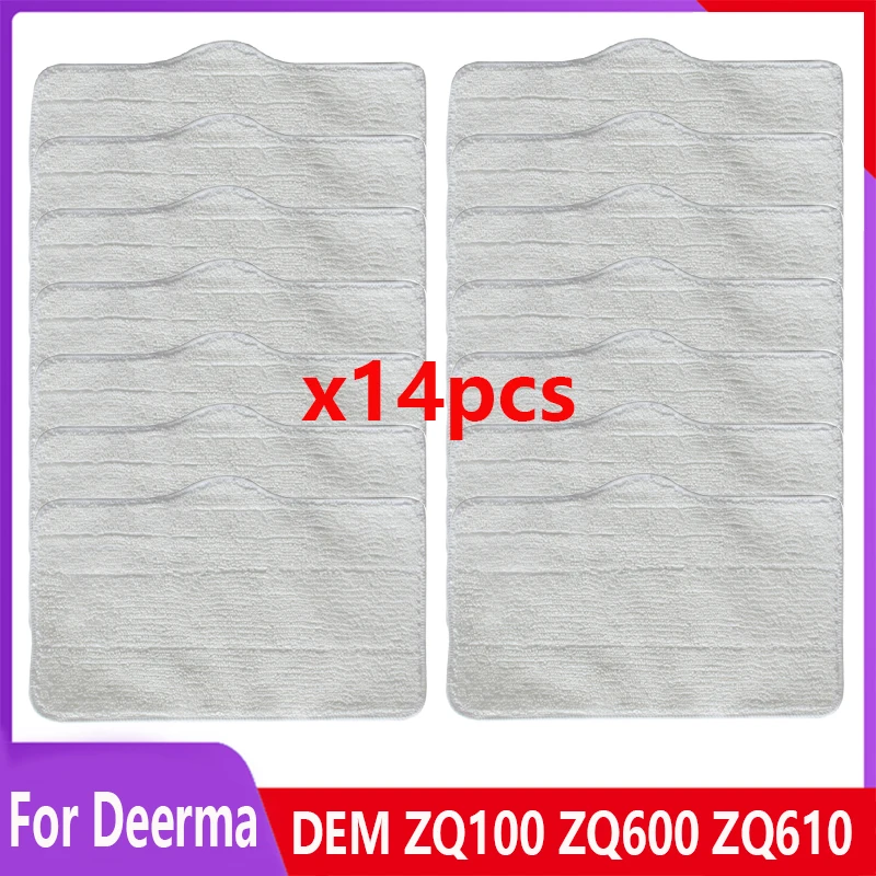 

For XiaoMi Deerma DEM ZQ100 ZQ600 ZQ610 Mop Cleaning Pads Handhold Steam Vacuum Cleaner Mop Cloth Rag Replacement Accessories