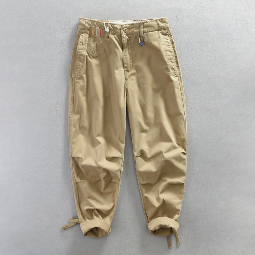 

Универсальные и стильные японские мужские брюки-карго с непринужденной посадкой