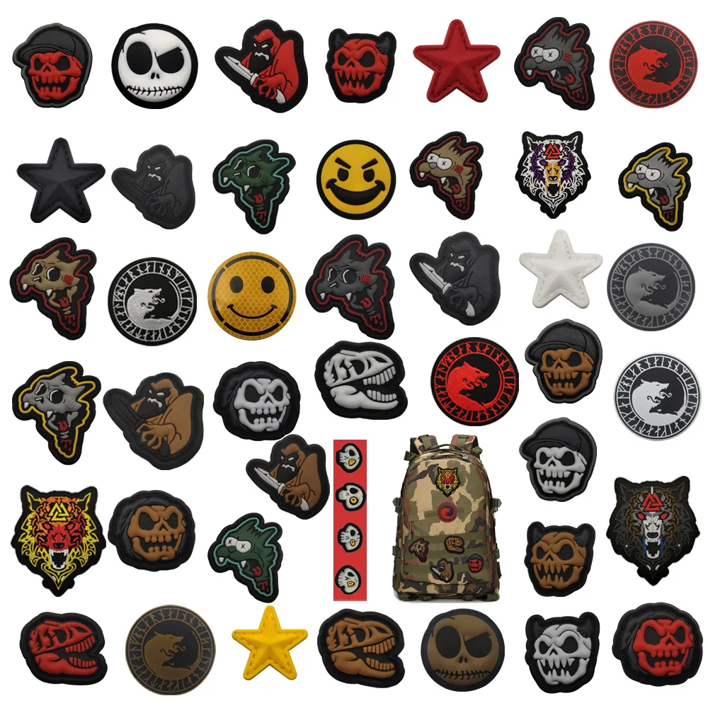 Наружная 3d-шапка из ПВХ с пятиконечными звездами красного желтого белого черного