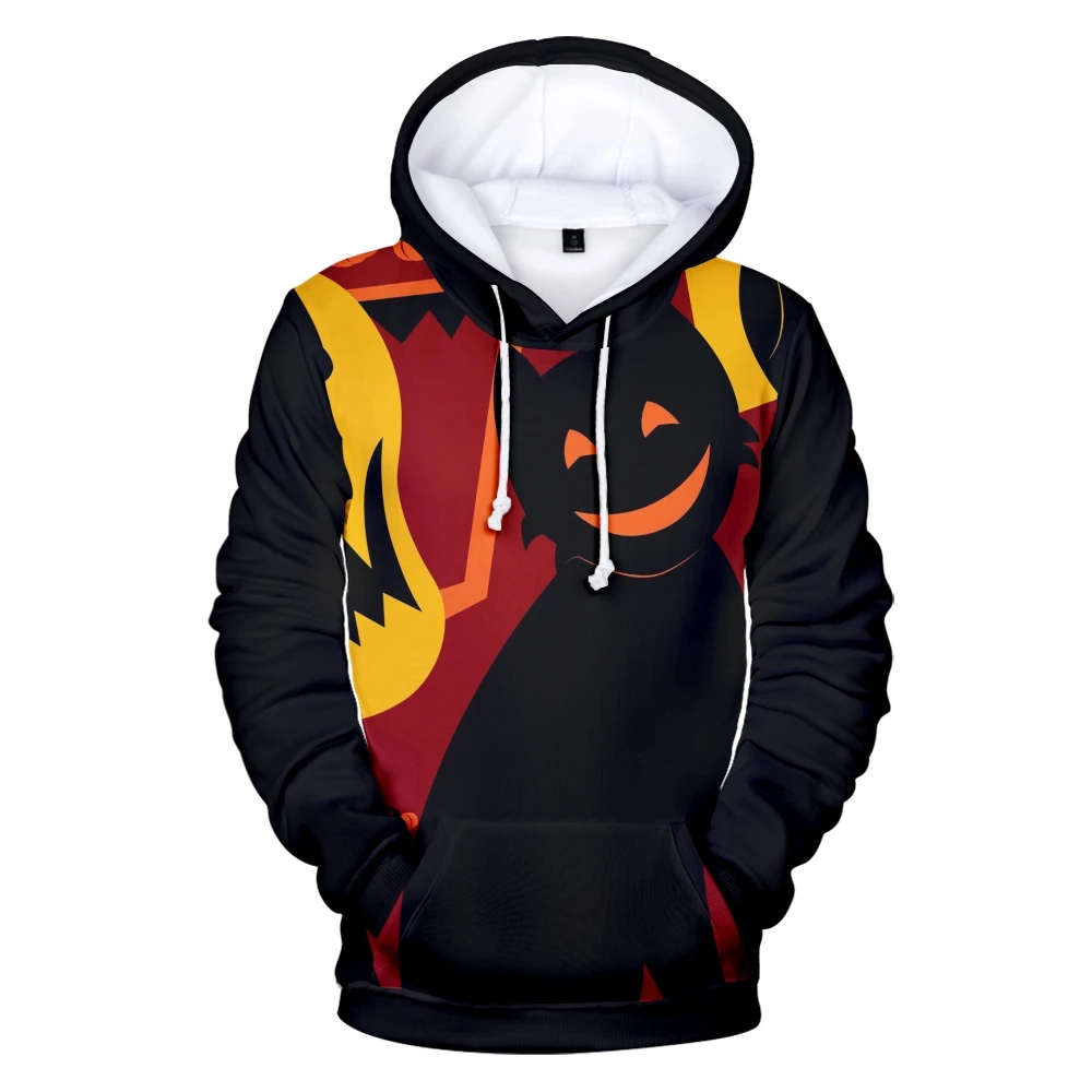 

Spring / Fall 2023 Hot Sale Hoodie Hoodie Halloween Eve Pumpkin Head 3 D Print Top Street Fashion O Neck Pullover Hoodie Men/Boy