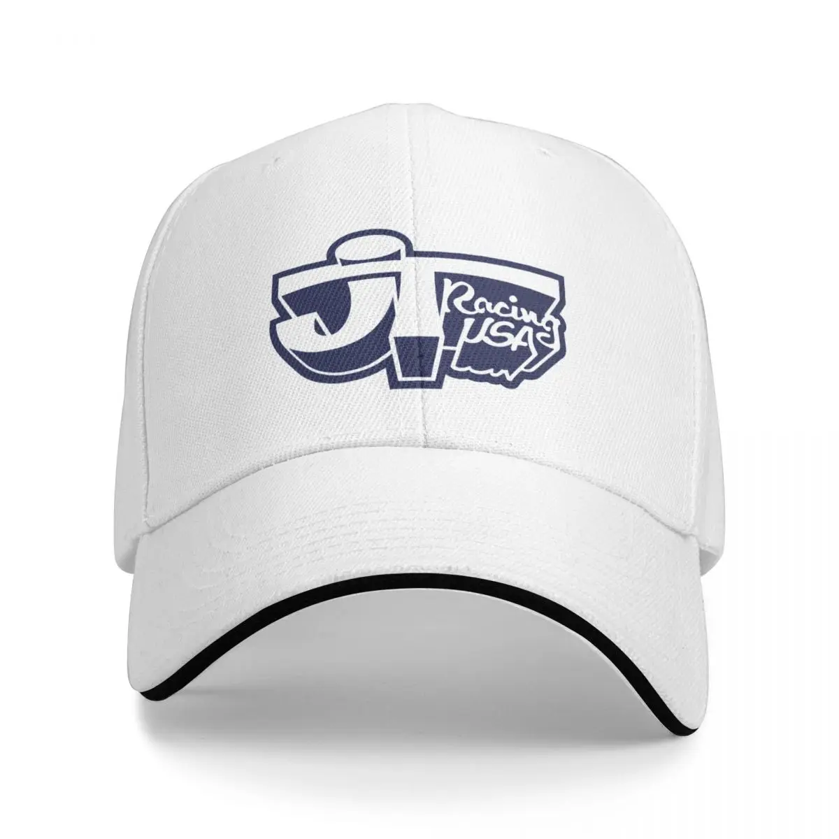

New JT Racing USA WHITE/BLUE- Old School BMX Baseball Cap Sunhat Hood Hat Hiking Hat Caps For Women Men'S