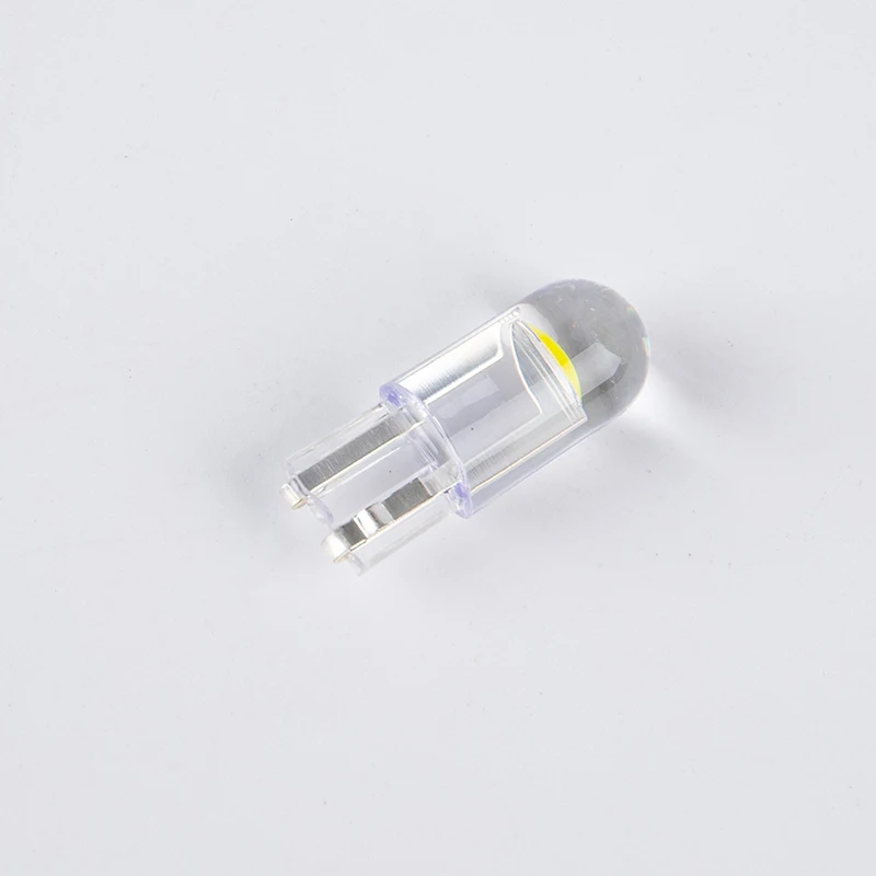 COB Glass W5W Led T10 Автомобильная фотолампа 6000K белая автомобильная лампа номерного