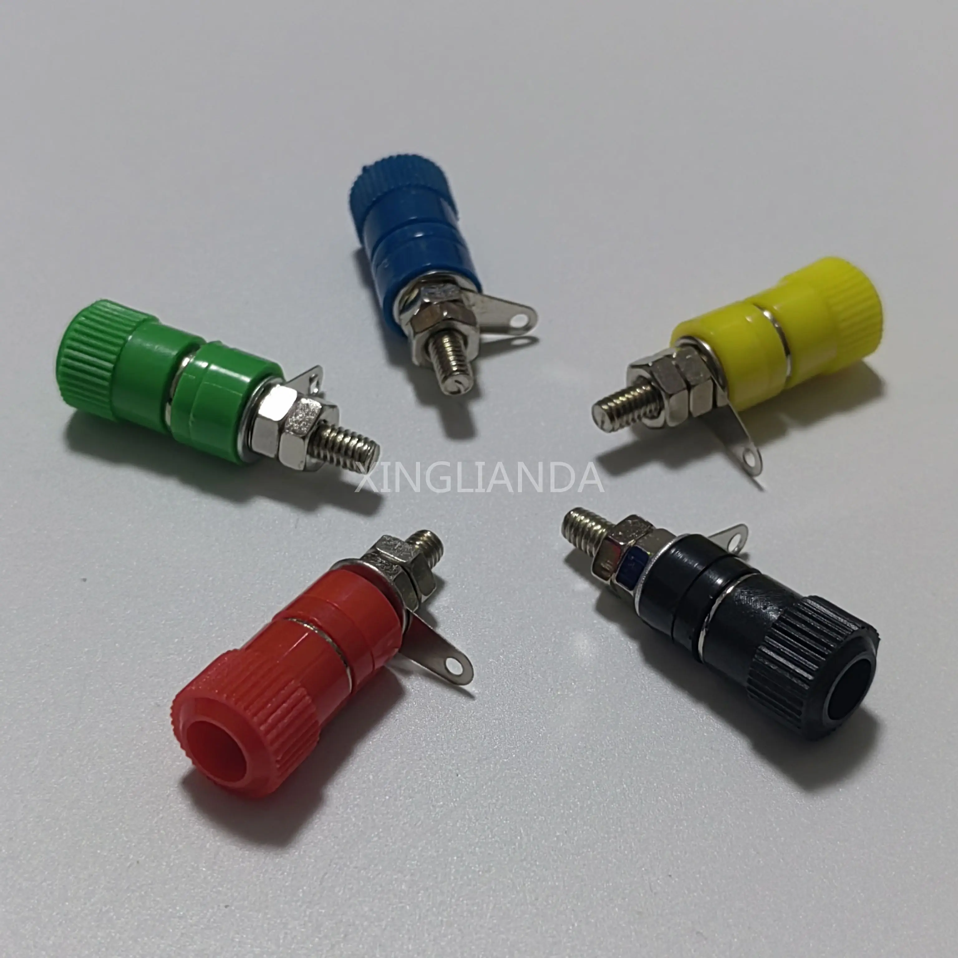 10 шт./лот клеммные колодки JS-910B 4 мм клеммный разъем усилителя переплетный пост