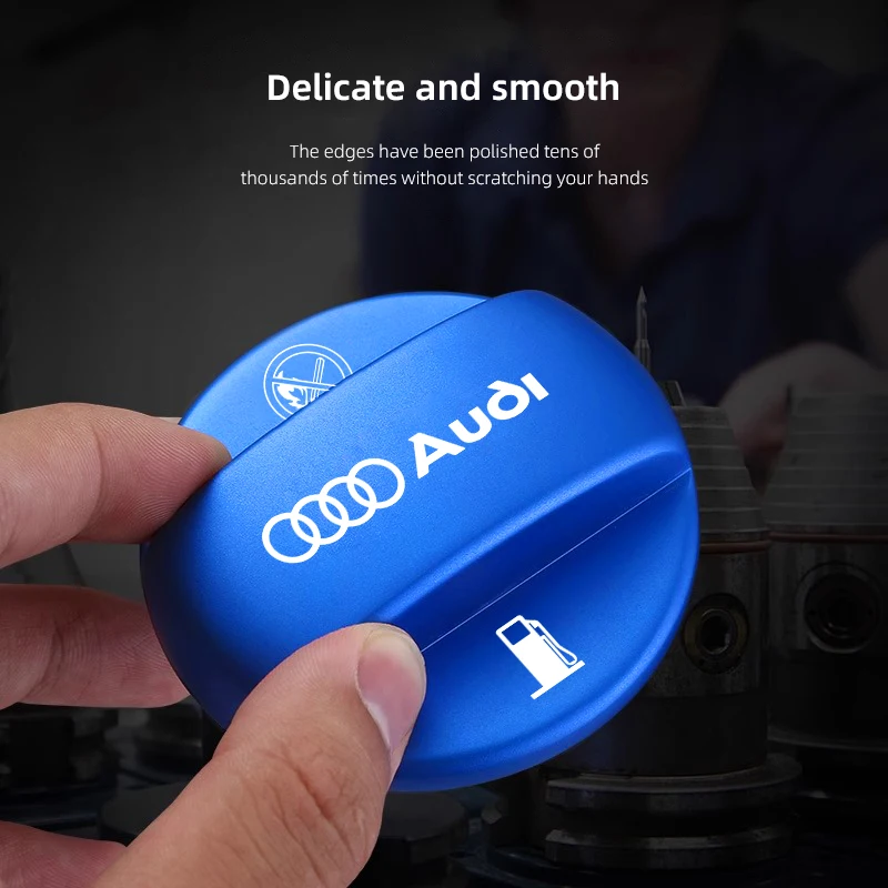 Защитная крышка топливного бака с логотипом автомобиля аксессуары для Audi Sline A1 A3