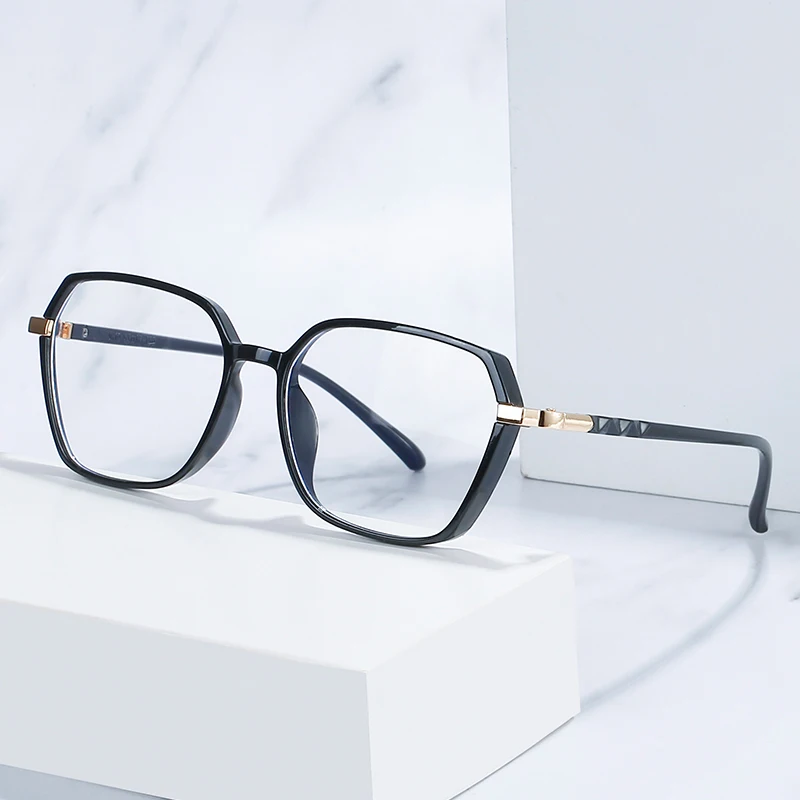 

New anti-radiation square glasses multi-color anti-blue light women's glasses