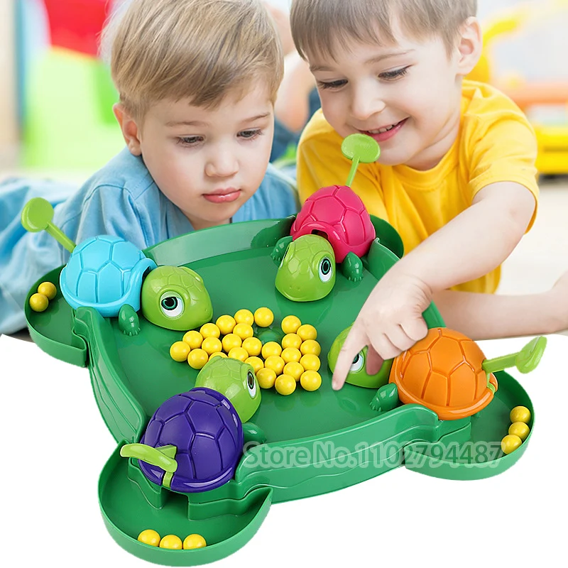 

Children Turtles Eat Beans Board Game Competitive Toys Party Boys Girls Birthdays Gift Games of Tables for the Whole Family Toy