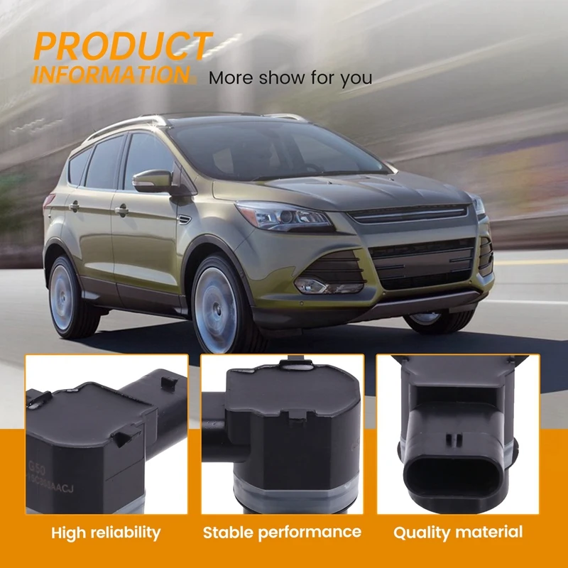 Car Reversing Radar PDC Sensor Parking Distance Assist Sensors CJ5T-15C868-AA For Ford Kuga 2013 |