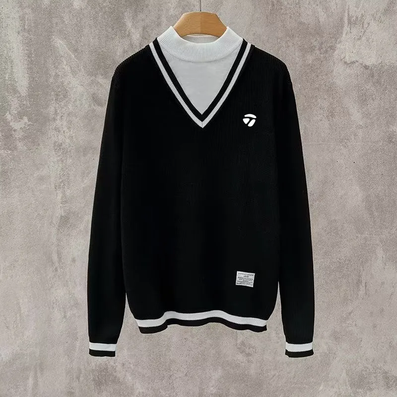 

2022 Golf Men's Clothes Golf Wear Men T-Shirt Outdoor Men Clothing Sports Breathable Loose Bottoming Sweater Men Golf Wear