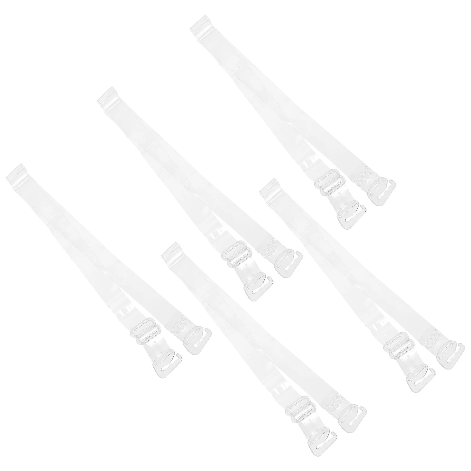

10 Pairs Invisible Transparent Straps Adjustable Shoulder Straps